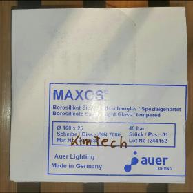 ขาย maxos disc sight glass disc sight glass DIA 100 mm. X Thk 25 mm.