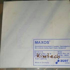 ขาย maxos disc sight glass disc sight glass DIA 115 mm. X Thk 15 mm.