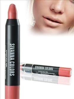 Sivanna ลิปสติค : สีชมพูพีช 08
