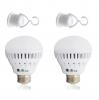 IWACHI หลอดไฟอัจฉริยะ LED 9W. แสงขาว Day Light (สีขาว) แพ็ค 2 หลอด