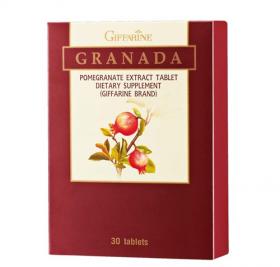 กิฟฟารีน กรานาดา ผลิตภัณฑ์เสริมอาหาร ชนิดเม็ด 30 เม็ด Giffarine Granada 