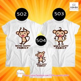 ขายเสื้อยืดครอบครัว คู่รัก เสื้อยืดสกรีนลายน่ารักๆ  Little cupcake t-shirt 