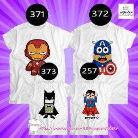 ขายเสื้อยืดครอบครัว คู่รัก เสื้อยืดสกรีนลายน่ารักๆ  Little cupcake t-shirt