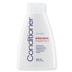 Giffarine Intensive Treatment Conditioner 300 ml. กิฟฟารีน อินเทนซีพ ทรีทเมนท์ คอนดิชันเนอร์ ครีมนวดผมสูตรฟื้นฟูผมแห้งเสียให้กลับมีชีวิตชีวา สุขภาพดีให้นุ่มสลวย มีน้ำหนัก 