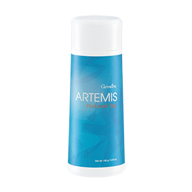 Giffarine Artemis Perfumed Talc 100 g. กิฟฟารีน แป้งหอมโรยตัว อาร์ธิมิส เนื้อแป้งเนียนนุ่ม เบาสบายผิว ปกป้องให้สะอาด แห้งสบาย มั่นใจได้ตลอดทั้งวัน