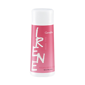 Giffarine Full Fresh - Irene Perfumed Talc 100 g. กิฟฟารีน แป้งหอมโรยตัว สูตรเย็น ฟูลเฟรช กลิ่นไอรีน สบายตัว เย็นสดชื่น สะอาดแห้งสบาย มั่นใจได้ตลอดทั้งวัน