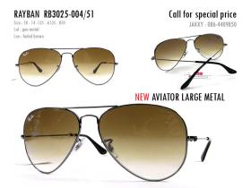 ขาย Ray-Ban (14950-2N) Rayban RB3025-004/51 