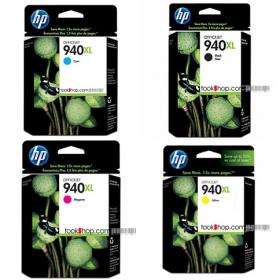  HP 940XL  (แพคประหยัด ชุด 4 สี) 