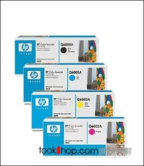 ขาย HP Q6000A – Q6003A  (4 สี ชุดละ)  ราคา  10,200 บาท