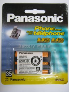 แบตเตอรี่ โทรศัพท์ไร้สายพานาโซนิคแท้ 100% HHR-P107 (TYPE 35)