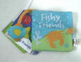 หนังสือผ้า Fishy Friends