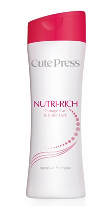 ขาย Cute Press Nutri-Rich Damage Care& Color Lock Intensive Shampoo