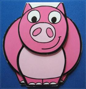 หนังสือรูปหมู สอนคำศัพท์ M-S