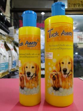 ขาย Tick away plus แชมพูกำจัดเห็บ-หมัด เหา ไร สำหรับสุนัข ขนาด 400 ml
