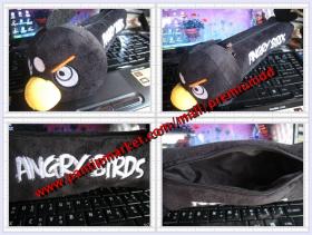 กระเป๋าใส่ของ / ใส่ดินสอ หัวตุ๊กตา Angry Bird