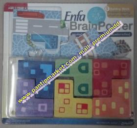 Enfa Brain Power ชุดบล็อคไม้สร้างเมือง