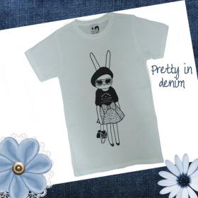 L 106 เสื้อยืดลายน่ารัก