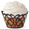 Wilton Black Swirls Cupcake Wrap