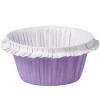 Wilton Purple Double Ruffle Standard Baking Cup