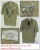 ขายเสื้อแขนสั้น มีหมวก ยี่ห้อ Scrapbook Made in U.S.A Size S
