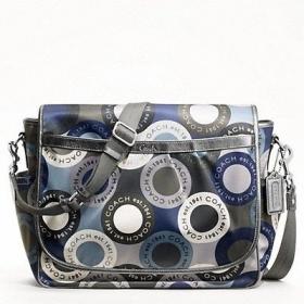 ขาย coach Coach Snap Head Baby Bag/Messenger - Model# F18377