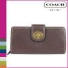 Coach MADISON EMBOSSED CROCODILE ACCORDION ZIP