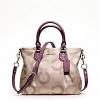 Coach Coach Ashley Dotted Op Art Mini Tote F20