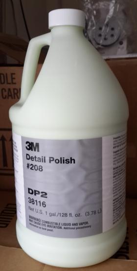 3M 38116 น้ำยาขัดลบรอยวนและขัดเงา #208 Detail Polish DP2