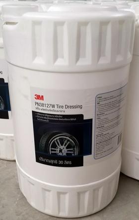 3M 38127W น้ำยาเคลือบเงายาง Tire Dressing ขนาด 30 ลิตร สำหรับงานคาร์แคร์