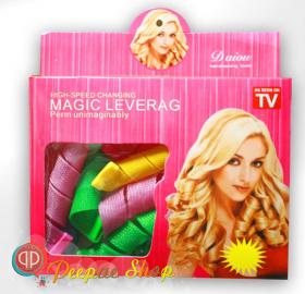 ขาย โรลม้วนผม เมจิกโรล Magic leverag Hair roller ทำผมโปเต้ ดัดผมลอน  อุปกรณ์ทำผม M002 สินค้าญี่ปุ่น