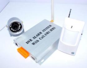 รหัสสินค้า : 	PIR003 Wireless SMS MMS GSM Alarm System PIR Camera DVR