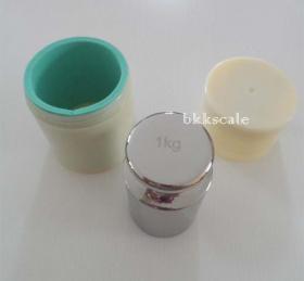 SSCW-005 ตุ้มน้ำหนักมาตรฐาน สแตนเลส สำหรับสอบเทียบน้ำหนัก 1000g ความละเอียดระดับ F2 + เคสใส่ 1 ใบ