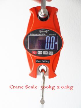 CSC-001 เครื่องชั่ง Digital แบบแขวน Crane Scale 300kg x 0.1kg