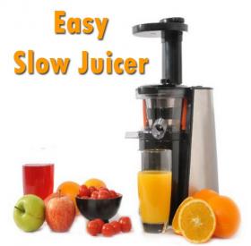 เครื่องคั้นน้ำผักผลไม้แยกกากความเร็วรอบต่ำ Easy Slow Juicer