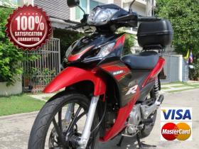 ขายแล้วค่ะ   Suzuki Shogun Axelo R (แดง-ดำ)