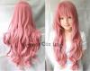 ขาย Wig -สีชมพู long hair