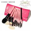 Cerro Qreen Professional Pink Makeup Brushes Dream S