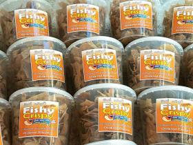 ปลาเส้น ต้นตำรับ อร่อยขายง่าย ลงทุน 500 บาท FISHY CRISPY ปลาเส้นเบรคแตก อร่อยสุดๆ  ฟินเวอร์!