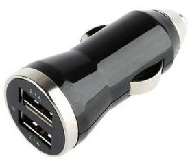 ปลั๊กรถยนต์ charger 2 ช่อง usb car charger