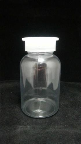 ชื่อ ขวดยาเม็ดกลมใส ฝาเห็ดเกลียว(PVC)