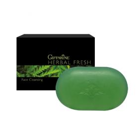 กิฟฟารีน สบู่เฮอร์เบิล เฟรช เฟส คลีนซิ่ง ขนาด 70g. Giffarine Herbal Fresh Face Cleansing