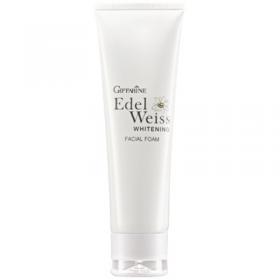 กิฟฟารีน เอดดัลไวส์ ไวท์เทนนิ่ง เฟเชียล โฟม ขนาด 100 กรัม Giffarine Edelweiss Whitening Facial Foam