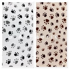 ขาย Cotton TC ลายเท้าน้องหมา