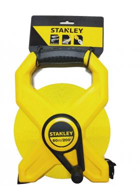 ขาย Stanley fiberglass 60m Stanley เทปวัดระยะใยแก้ว (ไฟเบอร์กลาส) ยาว 60 เมตร