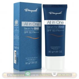 ครีมกันแดดสำหรับผู้ชาย ออลอินวัน เซรั่ม ฟอร์ เมน SPF 50 PA+++ อภัยภูเบศร  All in One Serum For Men บำรุงผิวหน้า พร้อมปกป้องผิวจากแสงแดดในขั้นตอนเดียว เหมาะกับผิวผู้ชาย