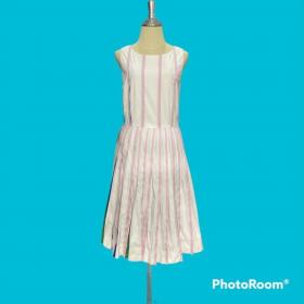 ขาย Brooks brothers  Red fleece striped dress