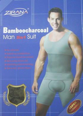 ขาย zirana bamboo charcoal ชุดลดน้ำหนักผู้ชาย