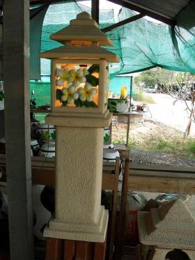 โคมไฟ (จั่ว 2 ชั้น /งานหินทราย)