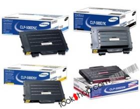 ขาย samsung CLP-500D ชุดประหยัด 4สี