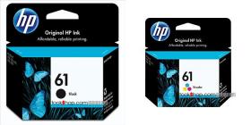 ขาย HP 61 BK+CO
